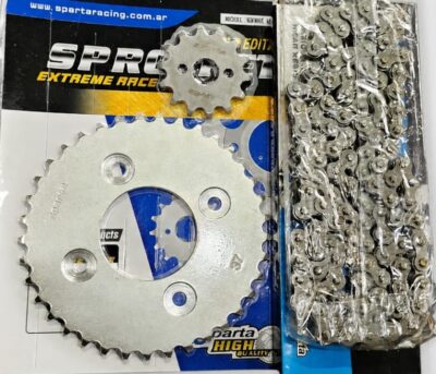 CORONA PIÑON Y CADENA WAVE S 420H X10U SPARTA